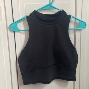 Lululemon High Neck Long Line Sports Bra